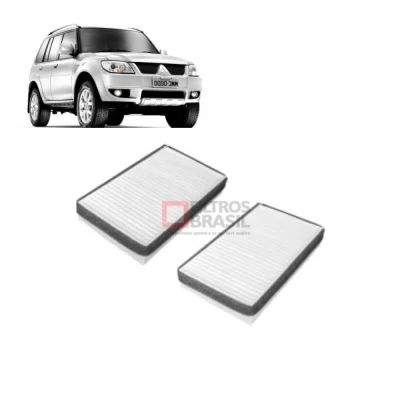 FILTRO DE AR CONDICIONADO MITSUBISHI PAJERO TR4 DE 2003 EM DIANTE - FILTROS BRASIL FB520