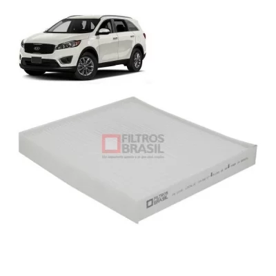 FILTRO DE AR CONDICIONADO KIA GRAND CARNIVAL E SORENTO 2015 EM DIANTE - FILTROS BRASIL FB1218