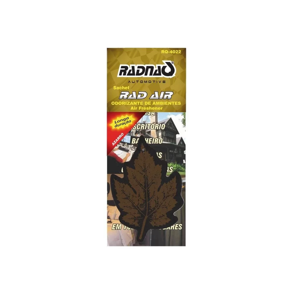 AROMATIZANTE FOLHA SACHET RAD AIR - AZARRO - RADNAQ - RQ4022