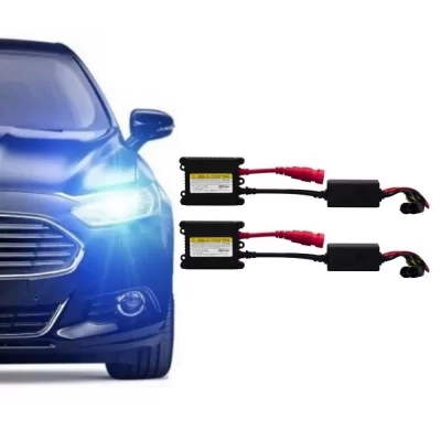 KIT XENON COMPLETO LAMPADA H4 BI 6000K 35W REATOR SLIM - ANTI FLICKER- TIGER - TG1006H43BI