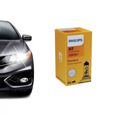 LAMPADA HALÓGENA H7 12V 55W STANDART - PHILIPS - 12972C1