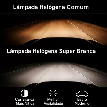 LAMPADA SUPER BRANCA H1 12V 55W 4200K - TIGER - TG1011H1