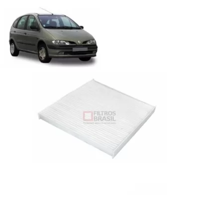 FILTRO DE AR CONDICIONADO FORD KA E RENAULT SCÉNIC 1996 EM DIANTE - FILTROS BRASIL FB102