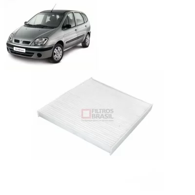 FILTRO DE AR CONDICIONADO FORD KA E RENAULT SCÉNIC 1996 EM DIANTE - FILTROS BRASIL FB102