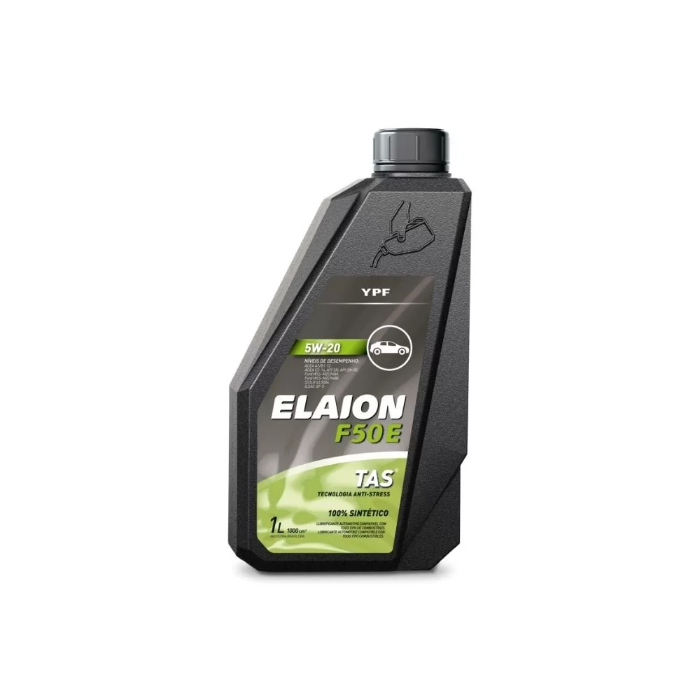 LUBRIFICANTE DE MOTOR ELAION 5W20 F50E ANTI-STRESS YPF - 10293