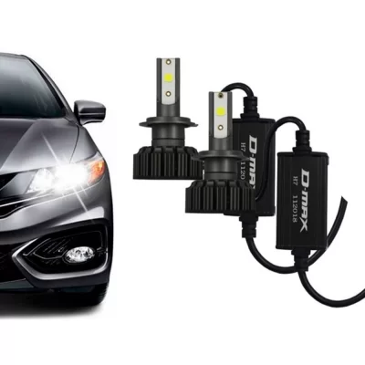 KIT LÂMPADA H1 SUPER LED TURBO 6000K E 9000 LÚMENS - DMAX CLFTH1