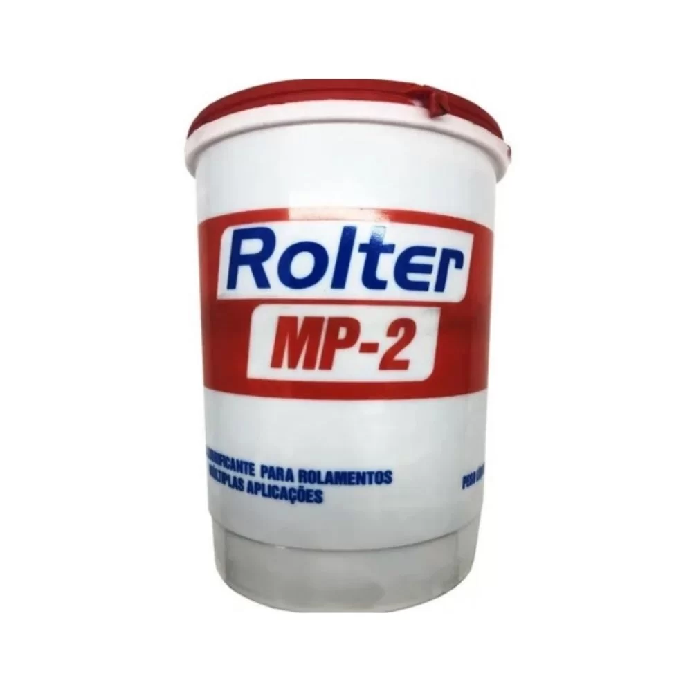 GRAXA LUBRIFICANTE PARA ROLAMENTO ROLTER VERMELHA MP-2 20KG - KARTER LUBRIFICANTES