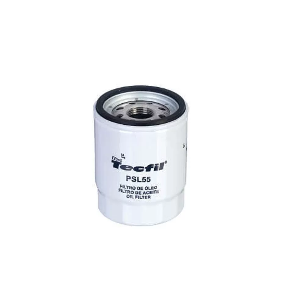 FILTRO DE ÓLEO LUBRIFICANTE FIAT PALIO, UNO, GENERAL MOTORS CORSA, HONDA CIVIC, MITSUBISHI OUTLANDER, NISSAN LIVINA DE 1992 EM DIANTE - TECFIL PSL-55