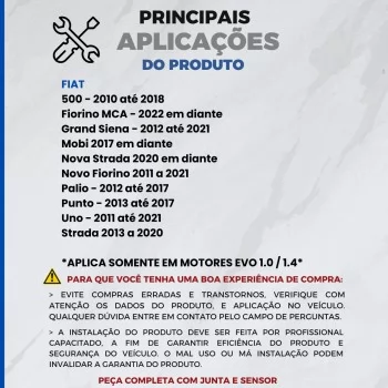 VALVULA TERMOSTATICA FIAT DOBLO/GRANDE PUNTO/STILO/UNO FIRE EVO VIVACE