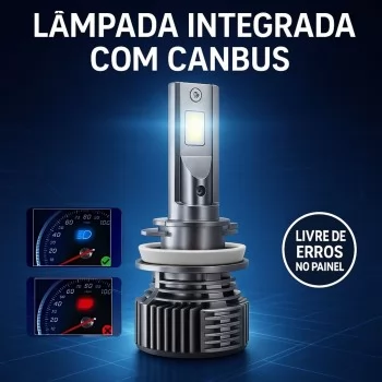 LAMPADA H-7 MINI LED HEADLIGHT 55W 12V 6500K 24000LM